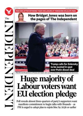 The Independent frontpage thumbnail