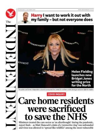 The Independent — 21 Oct 2026 • 05:20