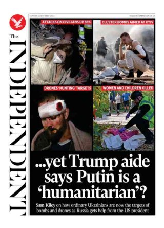 The Independent frontpage thumbnail