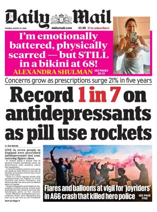 Daily Mail — 25 Aug 2026 • 01:10