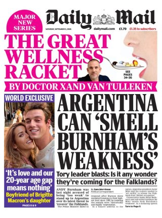Daily Mail frontpage thumbnail
