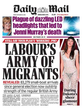 Daily Mail — 25 Sep 2026 • 00:30