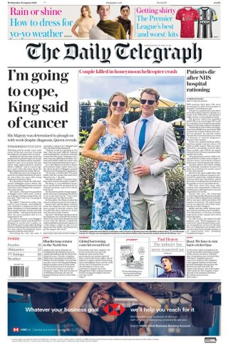 Telegraph — 19 Aug 2026 • 01:20