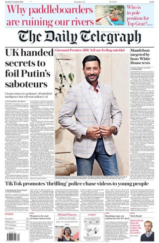 Telegraph — 25 Aug 2026 • 01:20