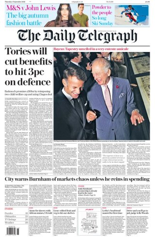 Telegraph frontpage thumbnail