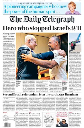 Telegraph frontpage thumbnail