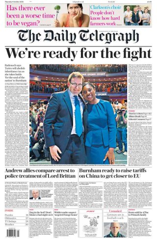 Telegraph frontpage thumbnail