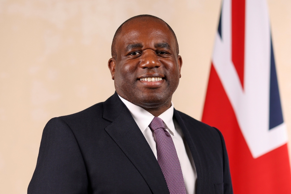 The Rt Hon David Lammy MP